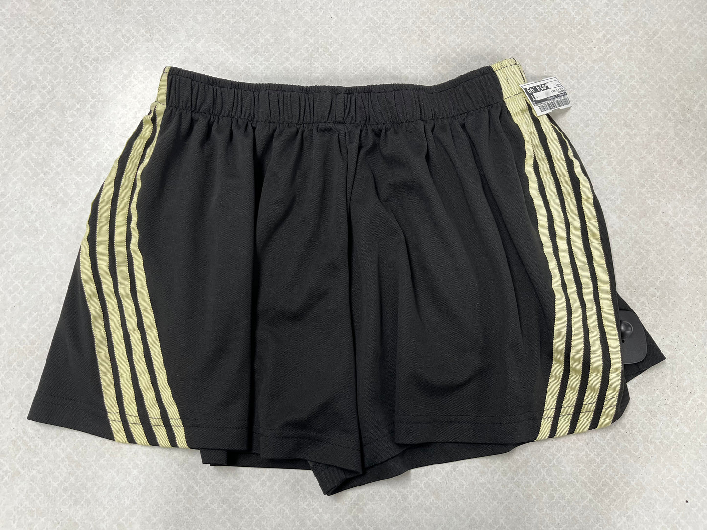 Shorts By Lovers & Friends In Black & Gold, Size:L