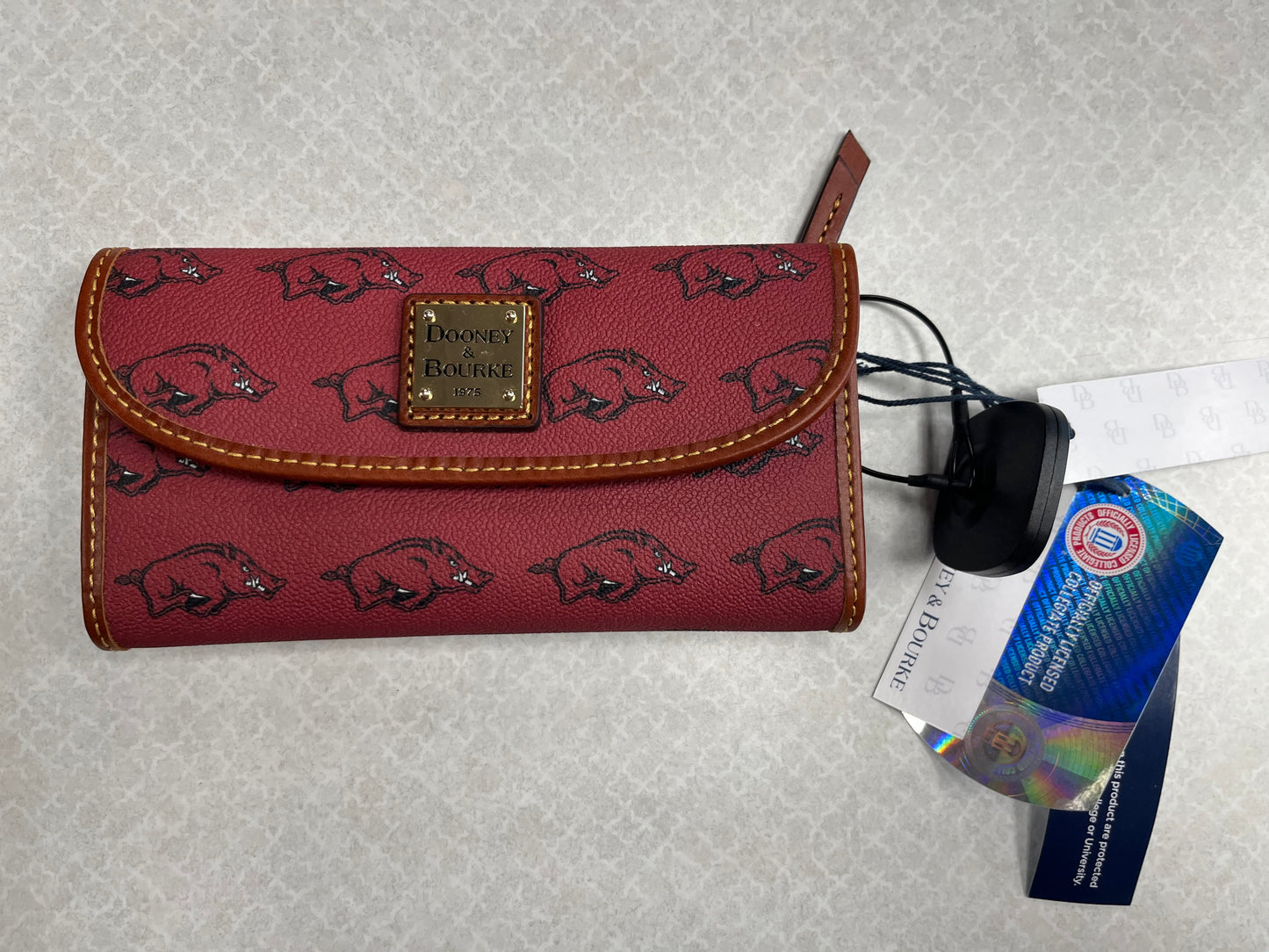Wallet Designer By Dooney And Bourke In Red, Size:Medium