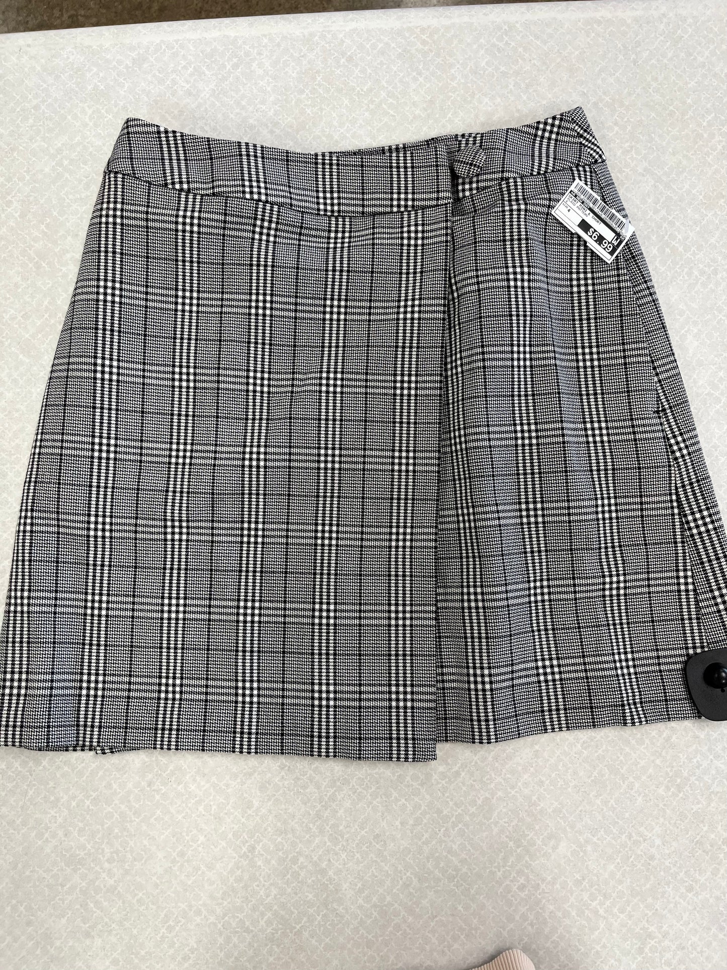 Skirt Mini & Short By A New Day In Plaid Pattern, Size:4