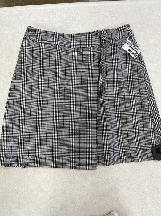 Skirt Mini & Short By A New Day In Plaid Pattern, Size:4