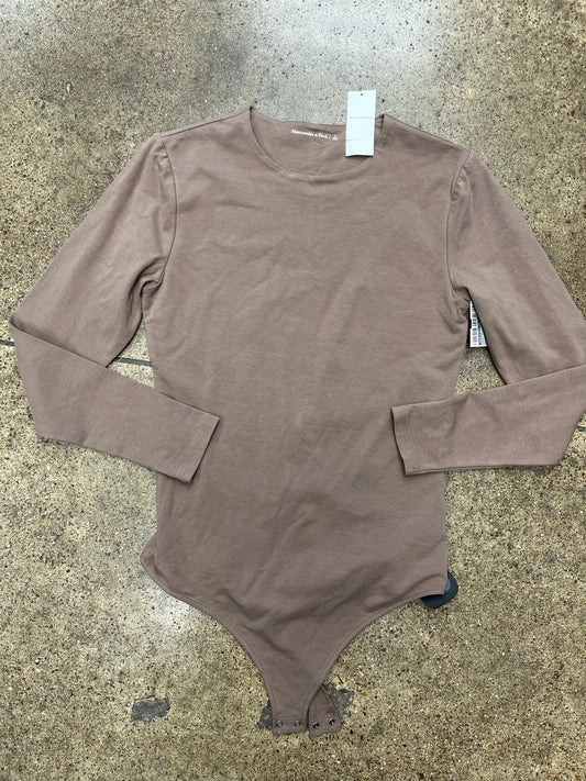 Bodysuit By Abercrombie And Fitch In Brown, Size:L