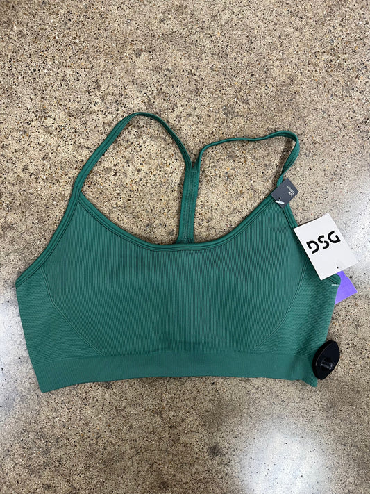 Athletic Bra By Dsg Outerwear In Green, Size:Xxl