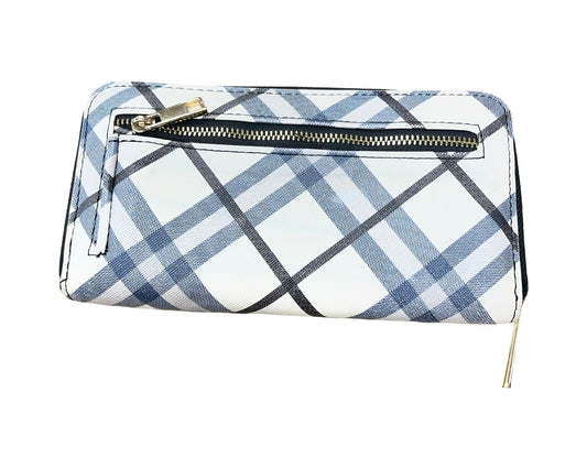 Wallet By Clothes Mentor In Cream & Grey, Size:Medium