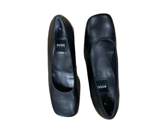 Shoes Heels Block By Ecco In Black, Size:9