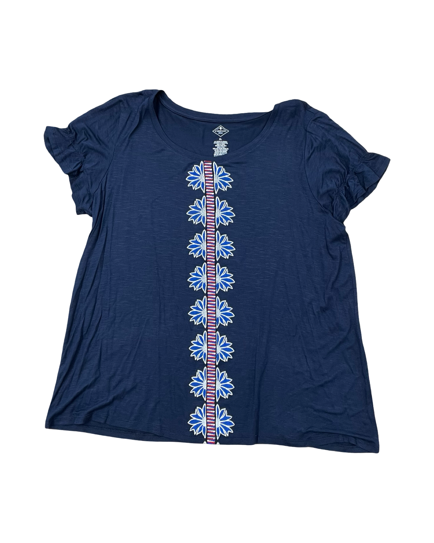 Top Ss By St Johns Bay In Navy, Size:Xl