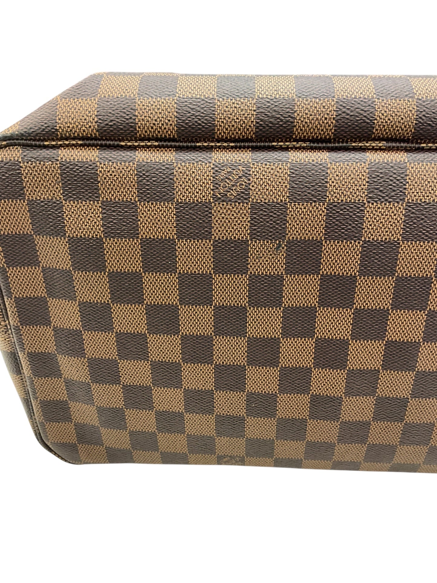 Handbag Luxury Designer By Louis Vuitton In Brown, Size:Large