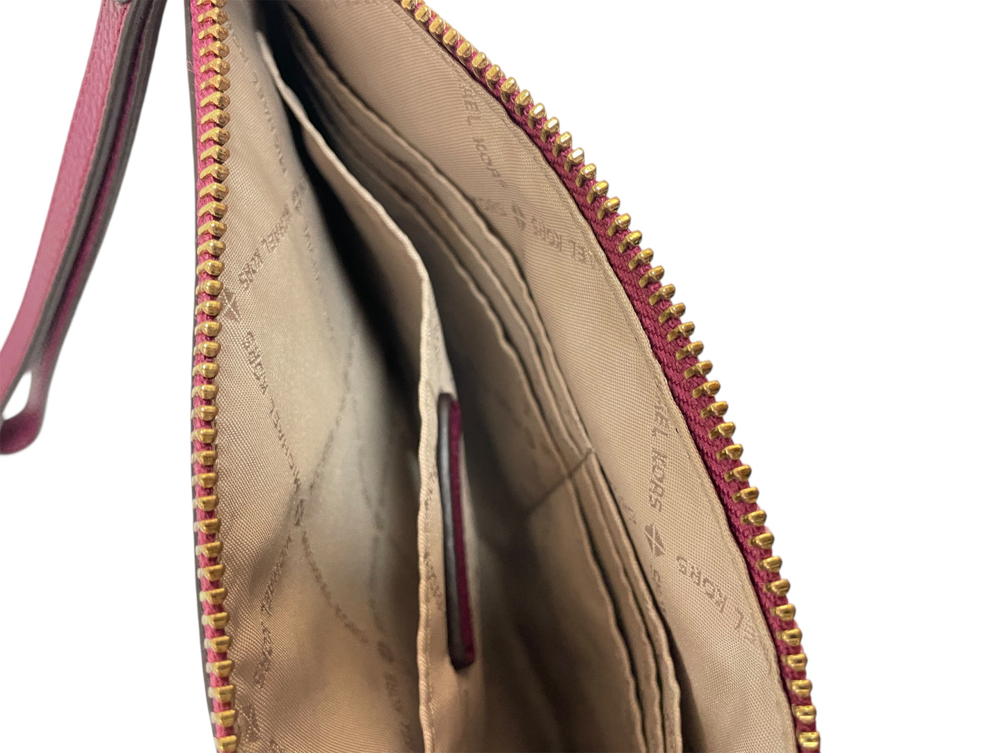 Wristlet Designer By Michael Kors In Maroon, Size:Large