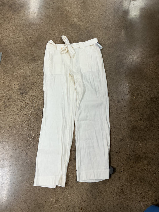 Pants Linen By White House Black Market In Cream, Size:6