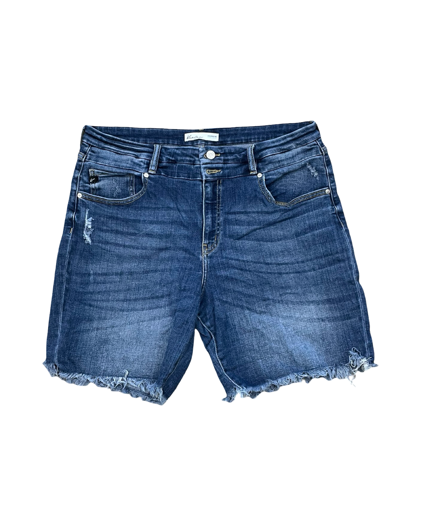 Shorts By Kancan In Blue Denim, Size:12