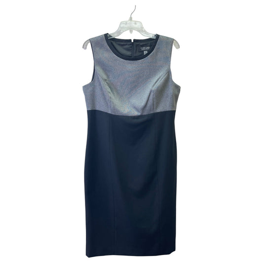 Dress Casual Short By Evan-Picone In Black & Grey, Size:M