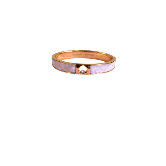 Bracelet Designer By Kate Spade In Gold & White