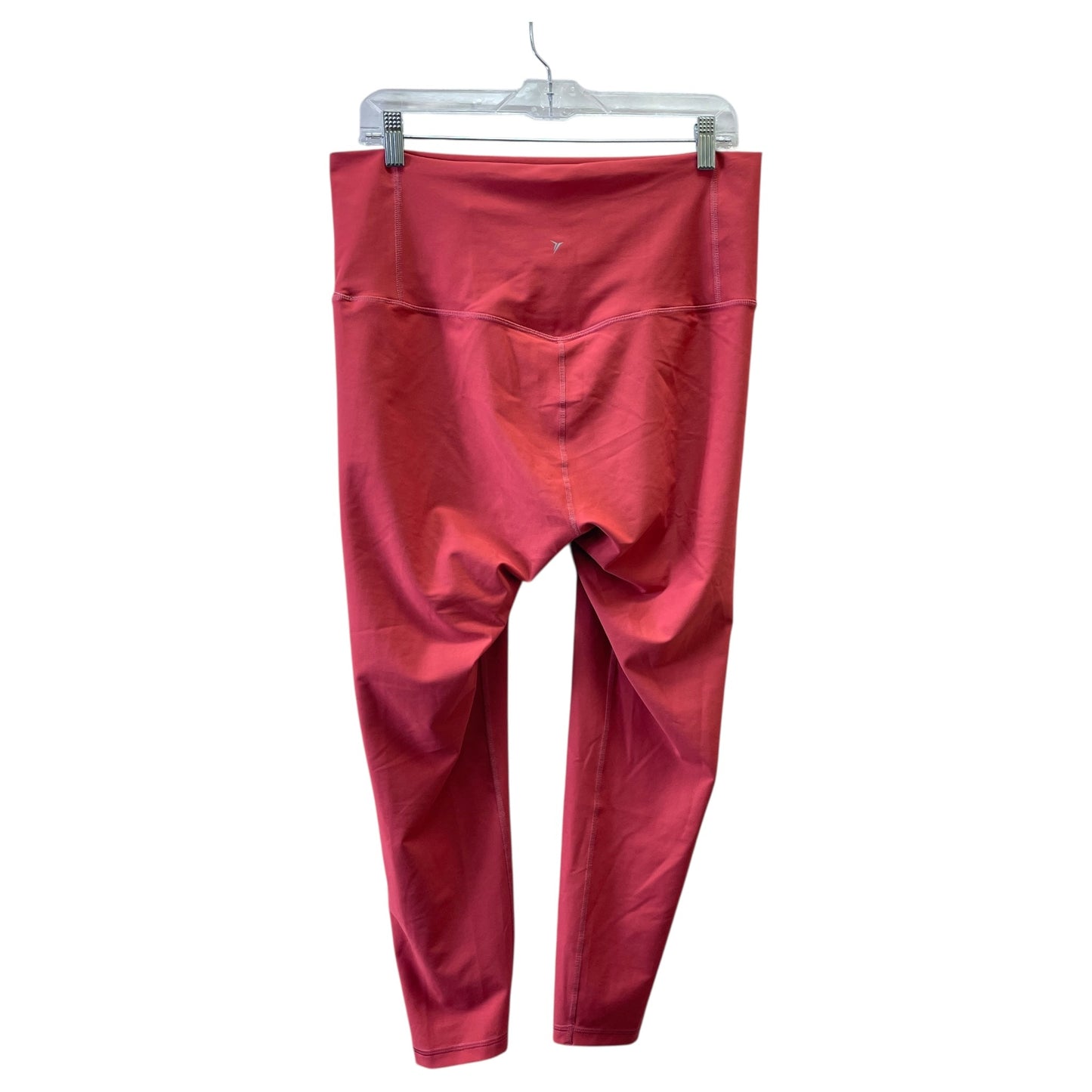 Athletic Leggings By Old Navy In Coral, Size:Xl