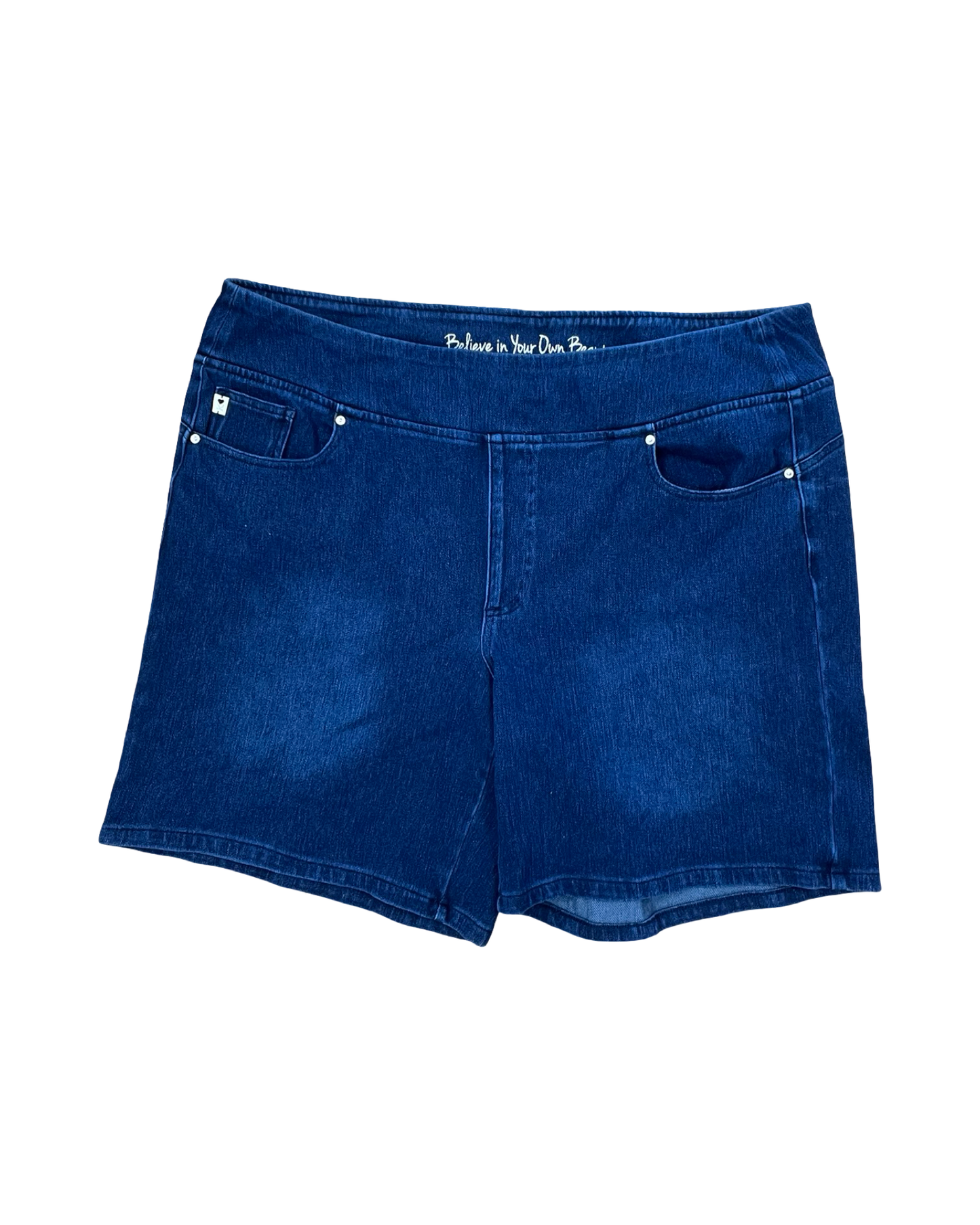 Shorts By Clothes Mentor In Blue Denim, Size:22