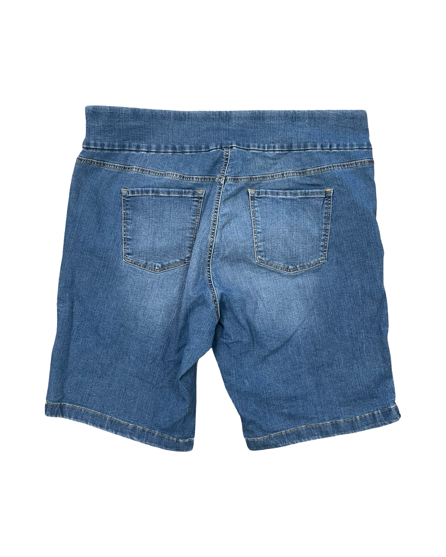 Shorts By Gloria Vanderbilt In Blue Denim, Size:20