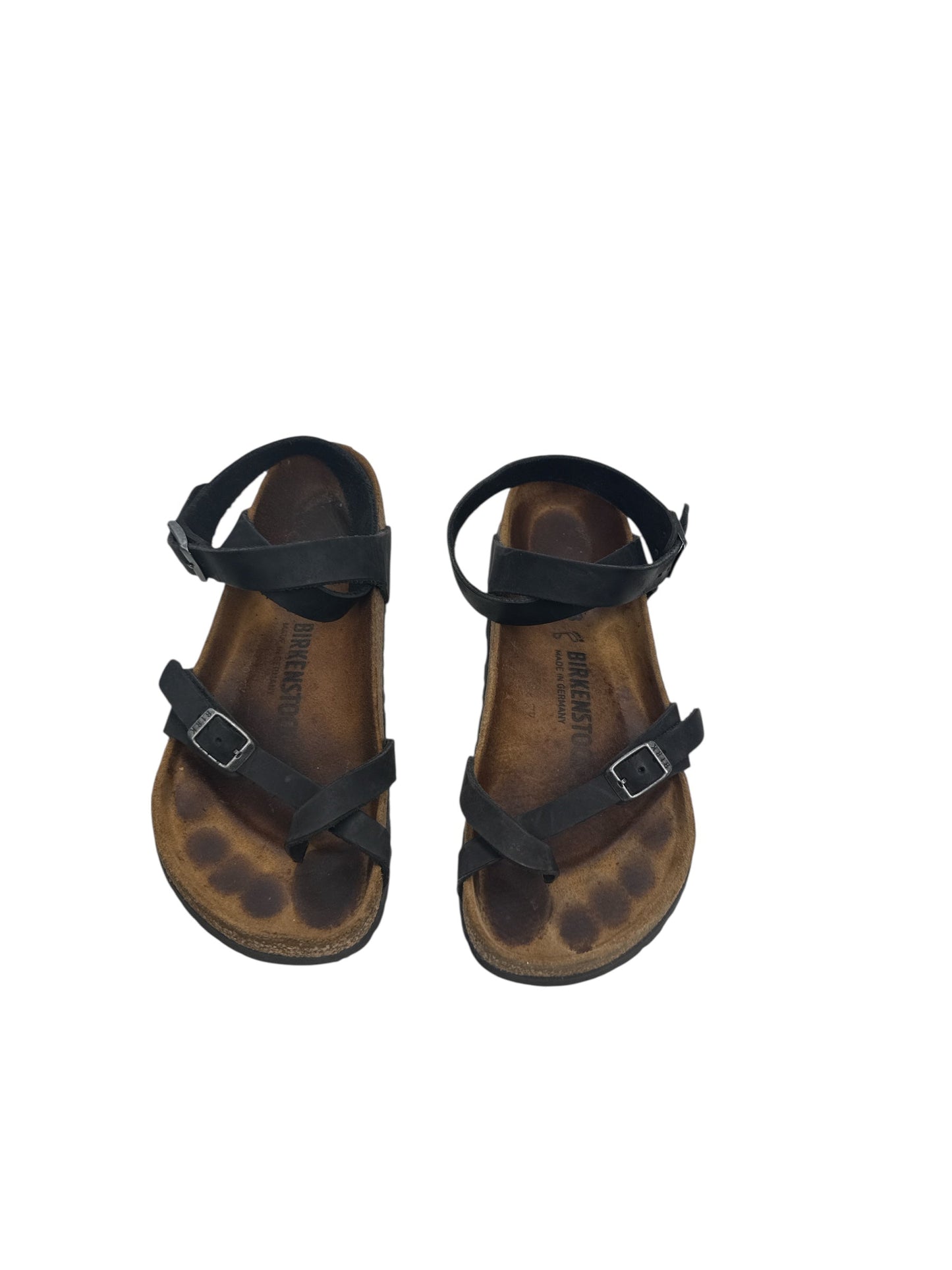 SANDALS FLATS by BIRKENSTOCK In BLACK, Size: 7