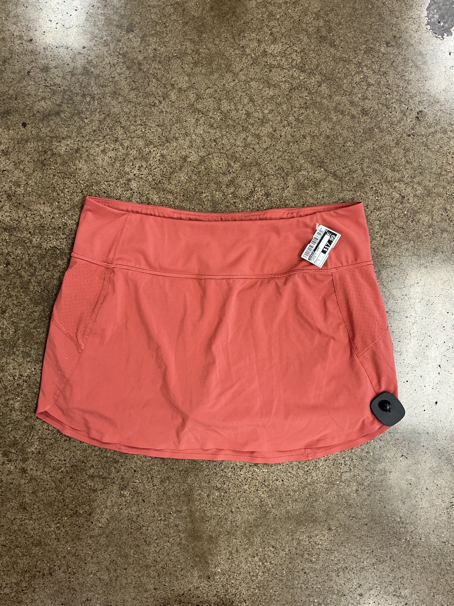 Athletic Skort By Athleta In Orange, Size:L