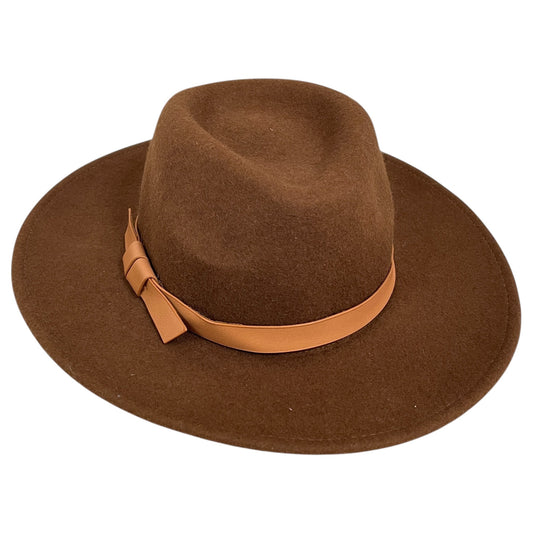Hat Fedora By SHEIN In Brown
