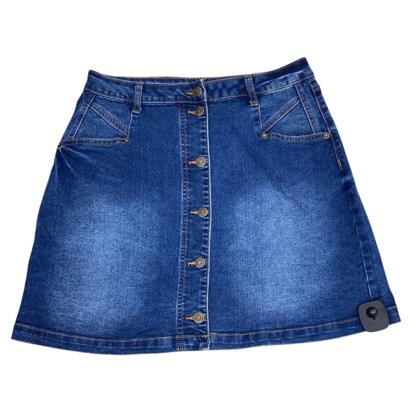 Skirt Designer By Frye In Blue, Size:12