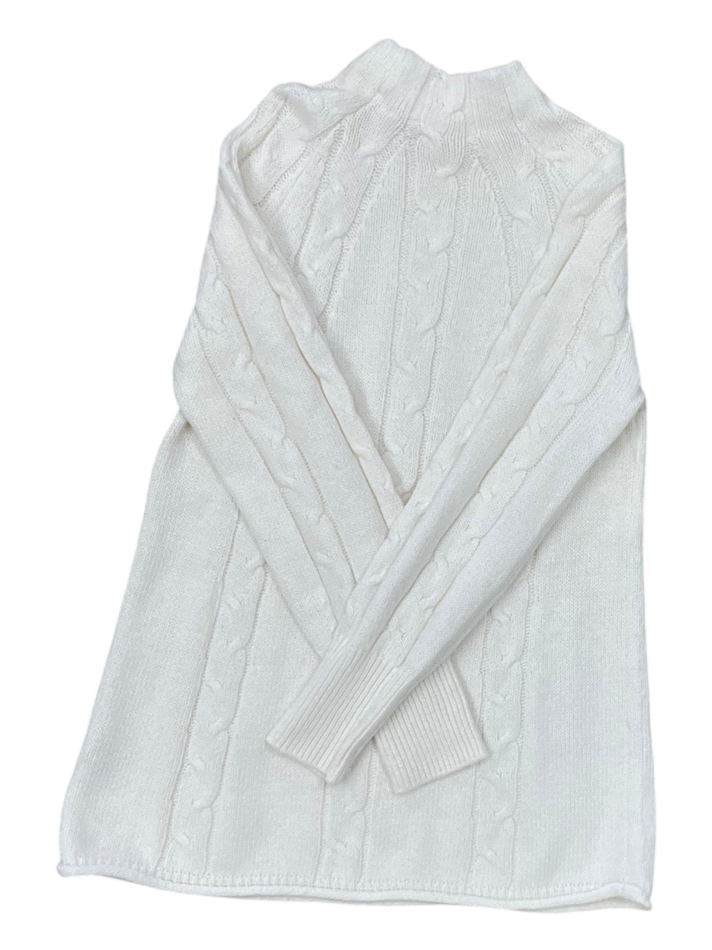 Sweater By Bohme In White, Size:S
