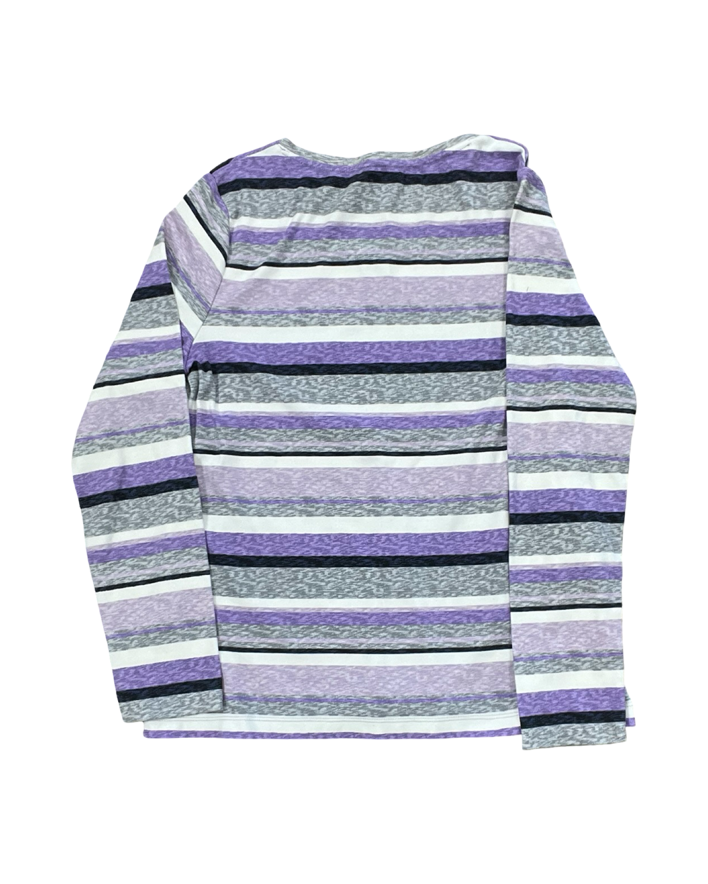 Top Ls By Croft And Barrow In Purple & White, Size:S