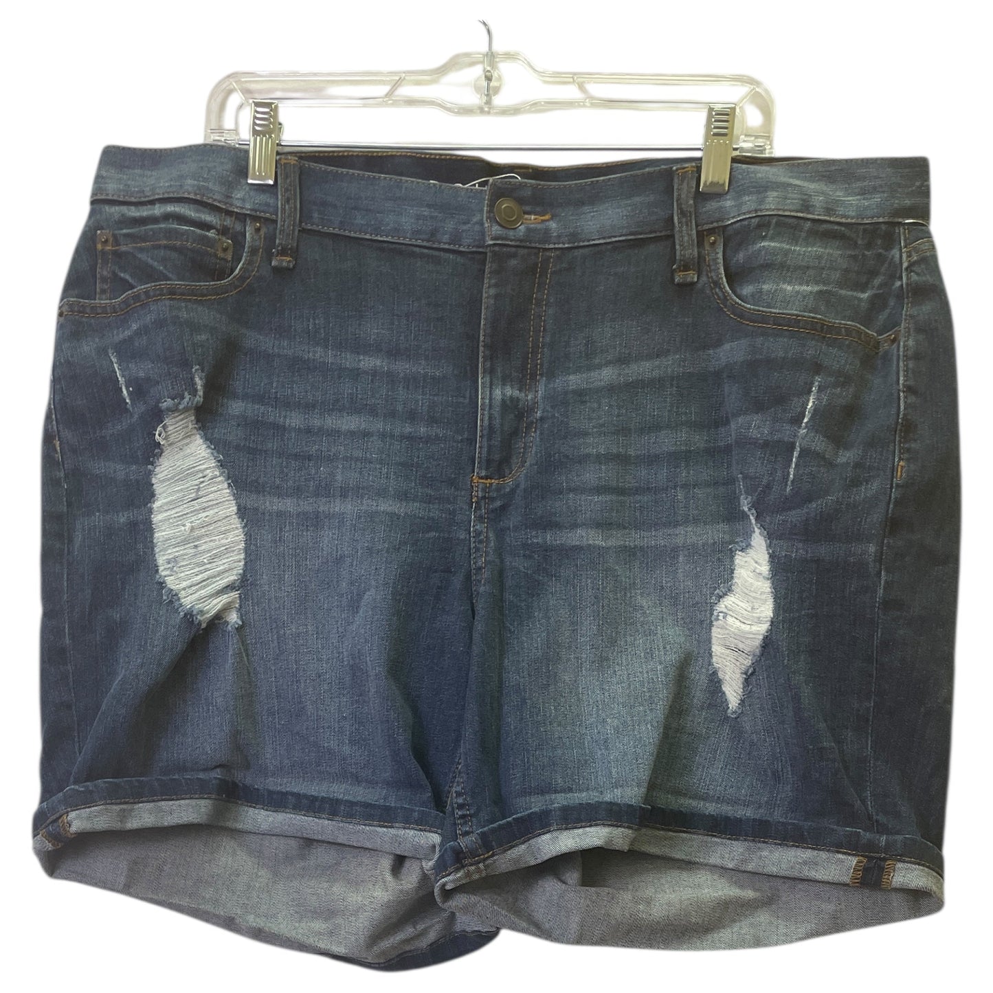 Shorts By Cme In Blue Denim, Size:16