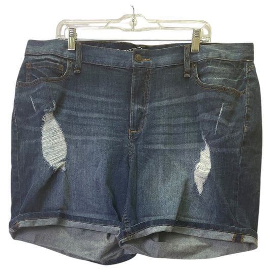 Shorts By Cme In Blue Denim, Size:16