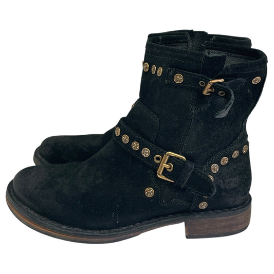 Boots Designer By Ugg In Black, Size:6.5