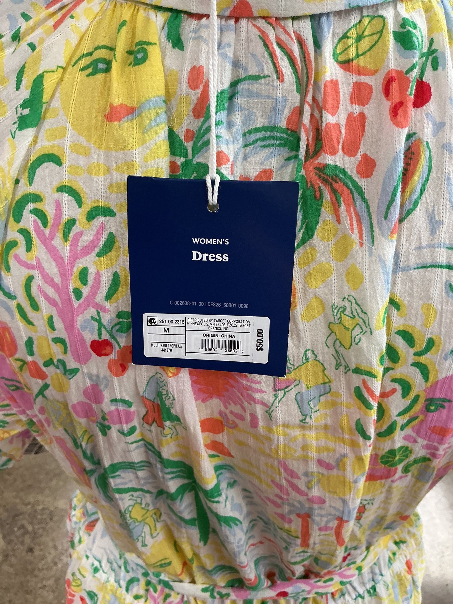 Dress Casual Maxi By Target-Designer In Multi, Size:M