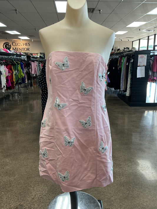 Dress Casual Short By Mare Mare In Pink, Size:M