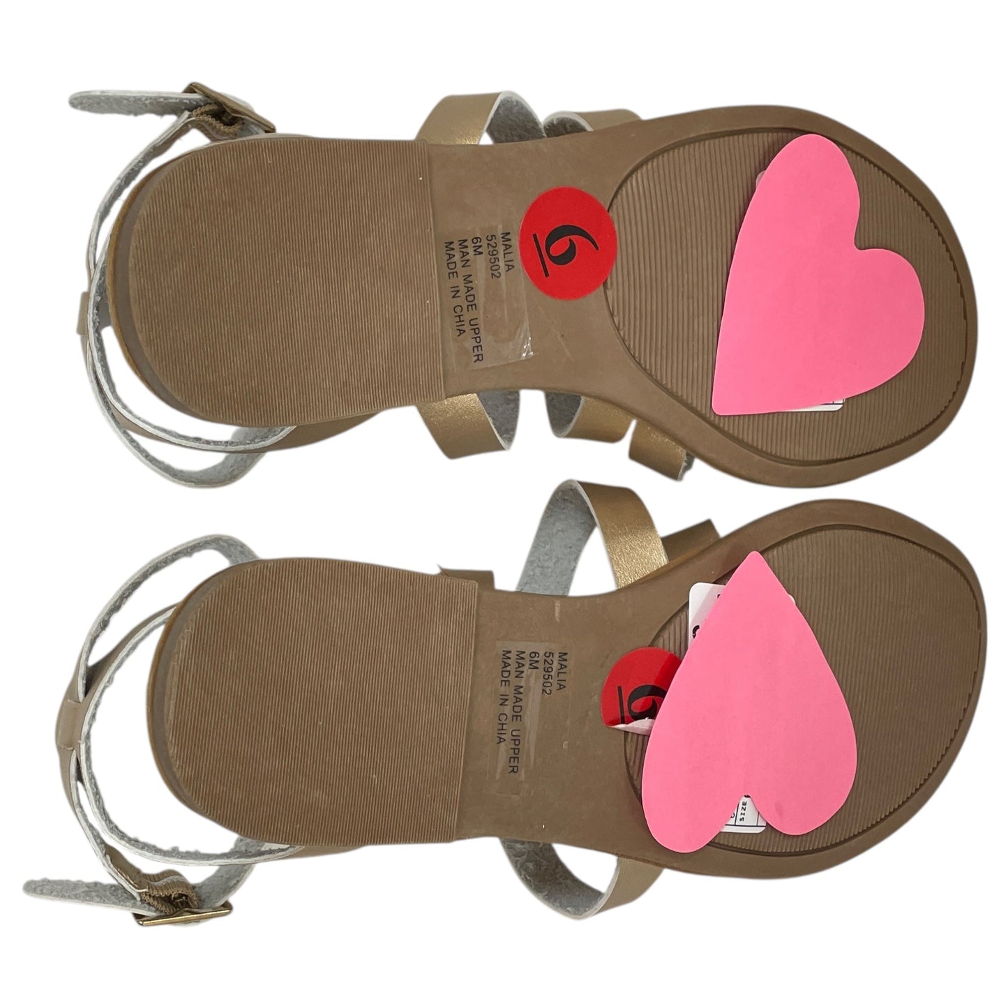 Shoes Flats By Rampage In Gold, Size:6