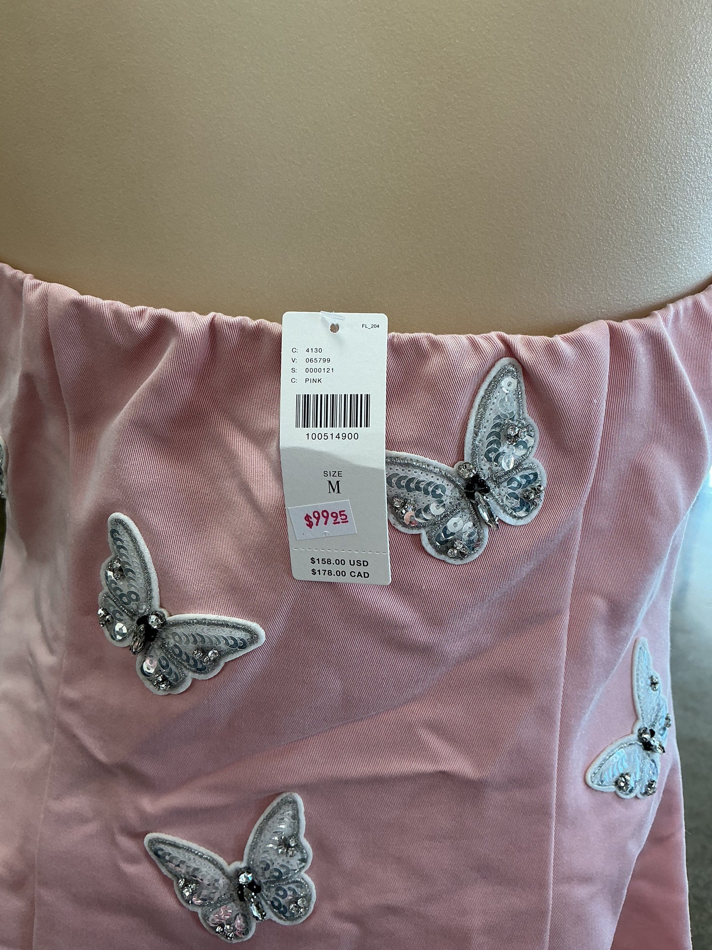 Dress Casual Short By Mare Mare In Pink, Size:M