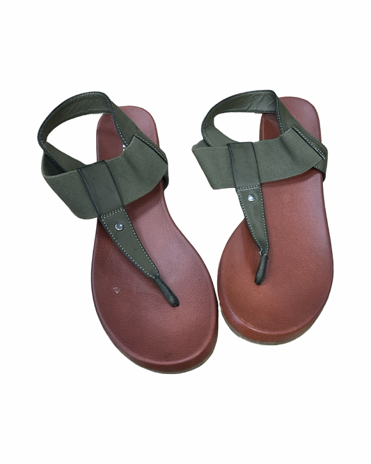 Sandals Flats By Mia In Green, Size:7
