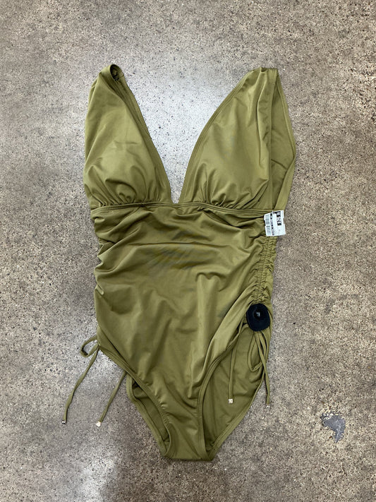Swimsuit By Michael By Michael Kors In Green, Size:14