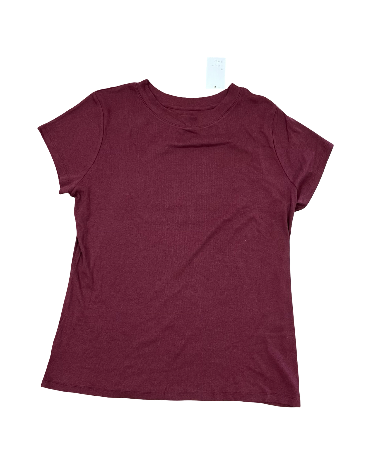 Top Ss By A New Day In Maroon, Size:1X