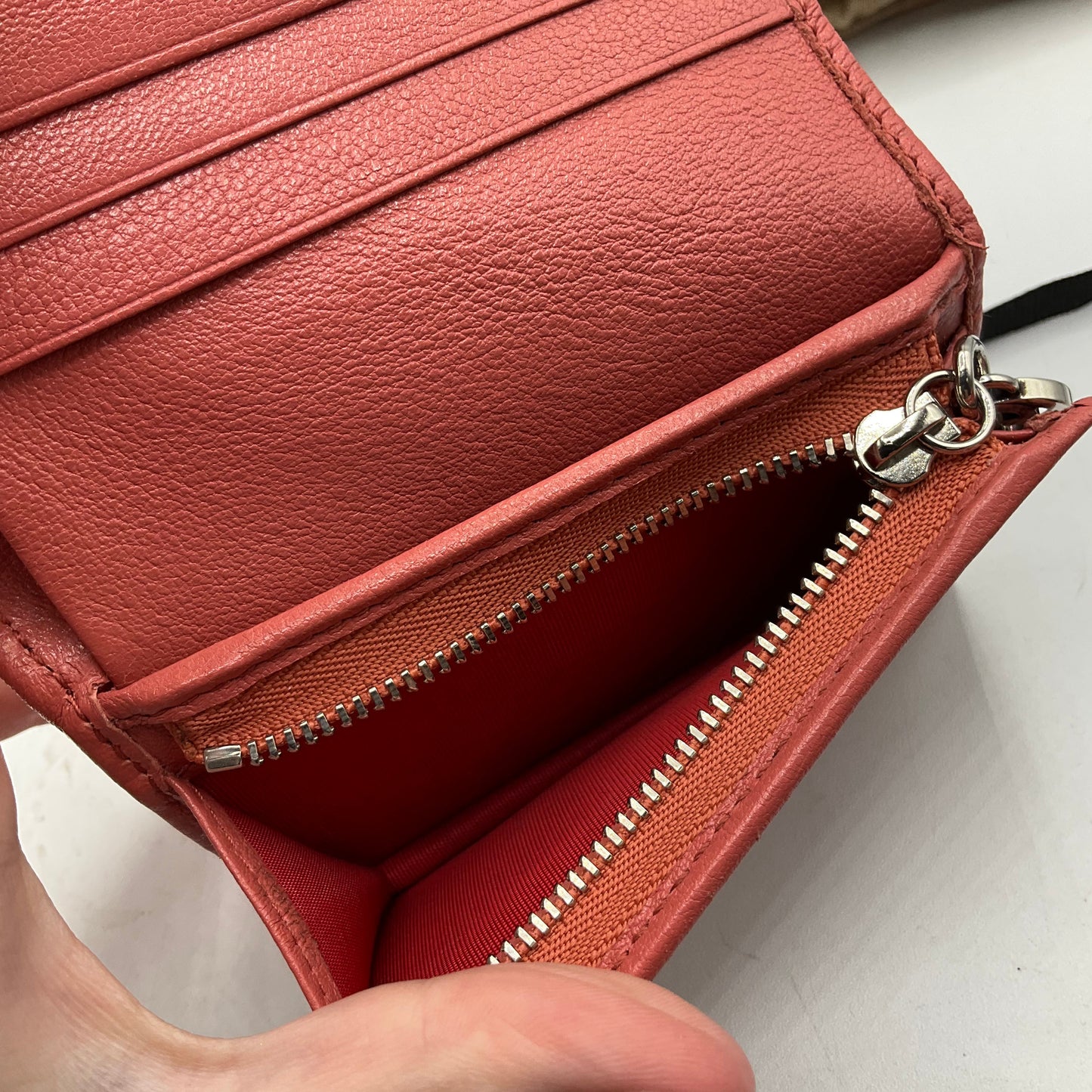 Wallet Luxury Designer By Gucci, Size: Small