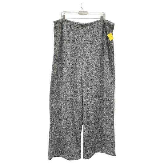 Pants Lounge By Yitty In Black & Grey, Size:3X