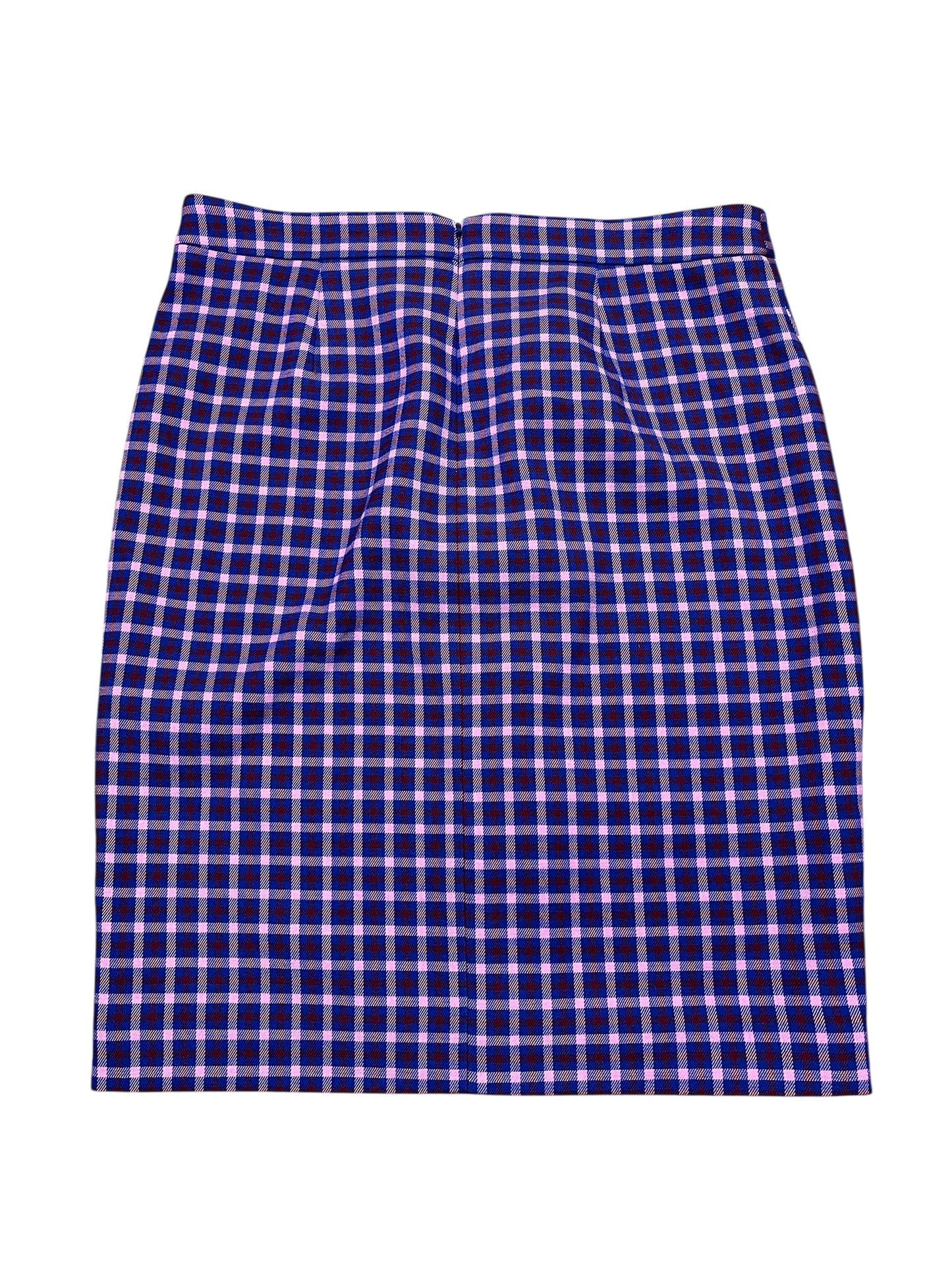 Skirt Midi By J. Crew In Plaid Pattern, Size:L