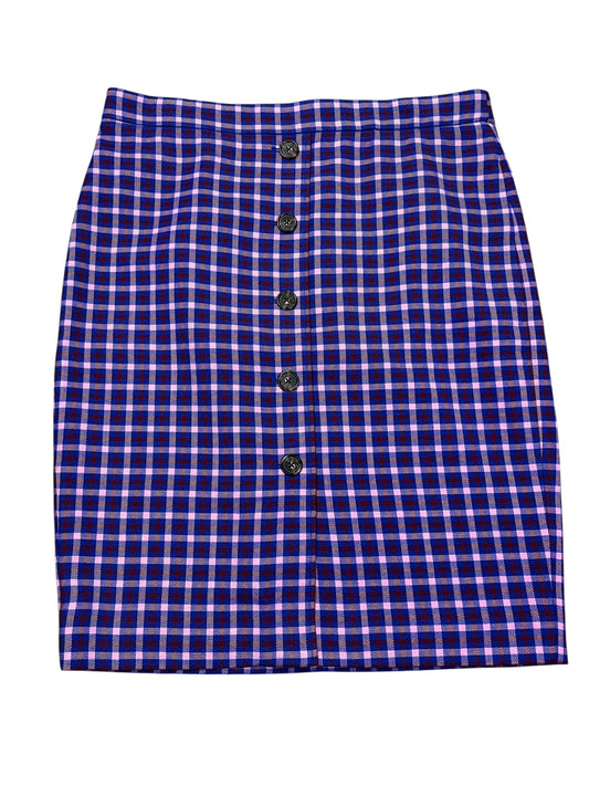 Skirt Midi By J. Crew In Plaid Pattern, Size:L