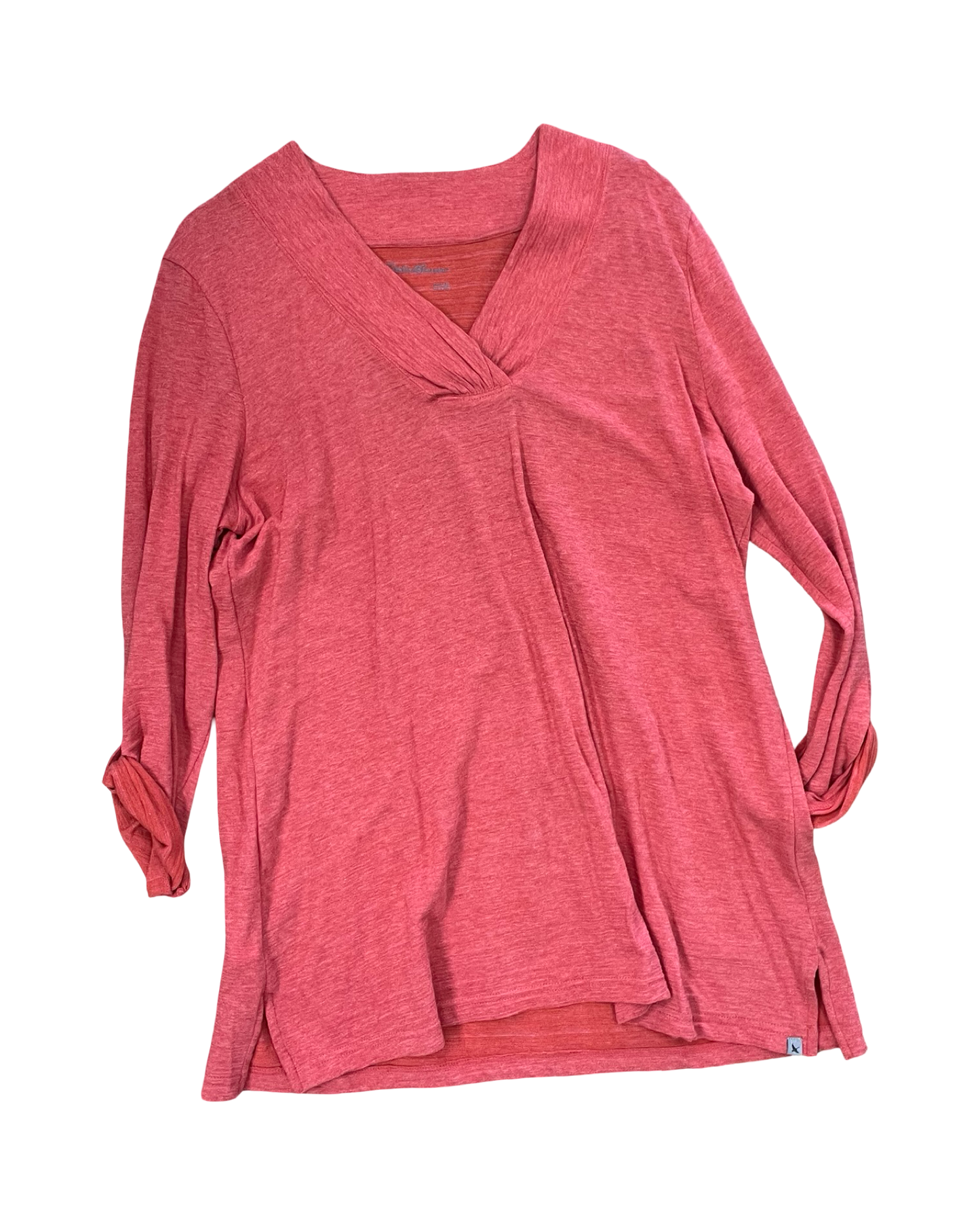 Top Ls By Eddie Bauer In Orange, Size:Xl