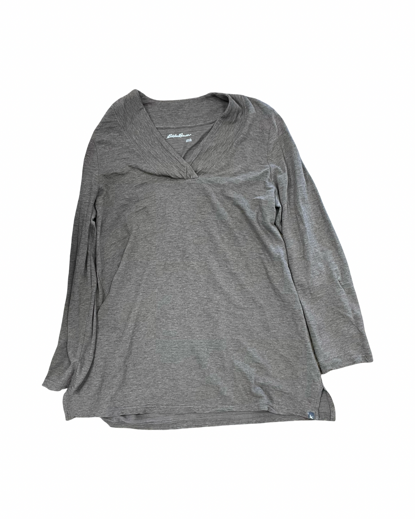 Top Ls By Eddie Bauer In Brown, Size:Xl