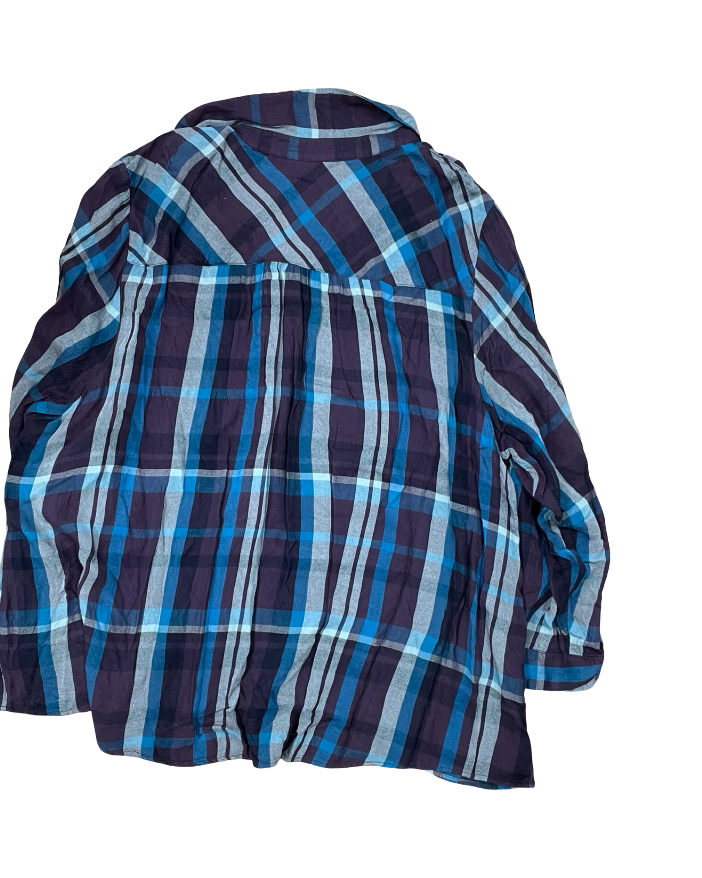 Top Ls By Lane Bryant In Blue, Size:4X