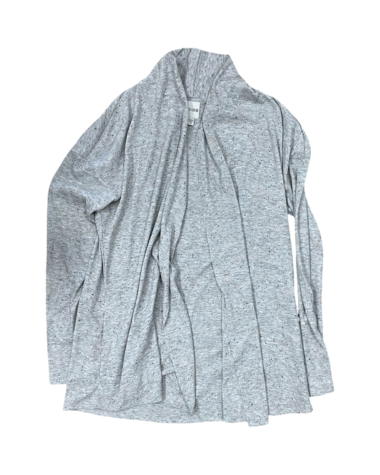 Cardigan By Nic + Zoe In Grey & Orange, Size:S