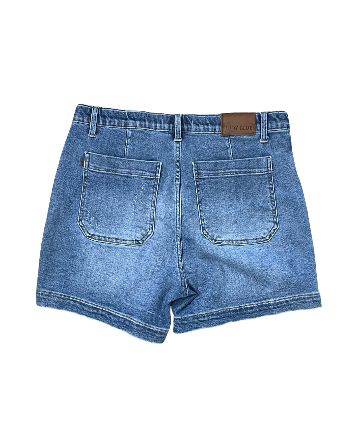 Shorts By Judy Blue In Blue Denim, Size:16