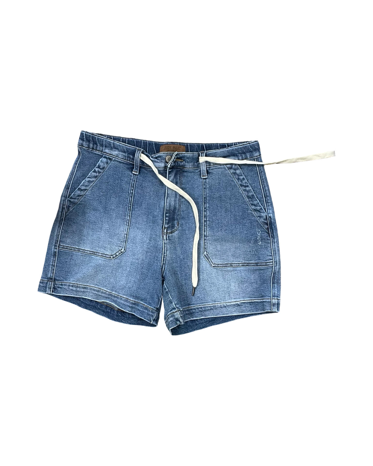 Shorts By Judy Blue In Blue Denim, Size:16