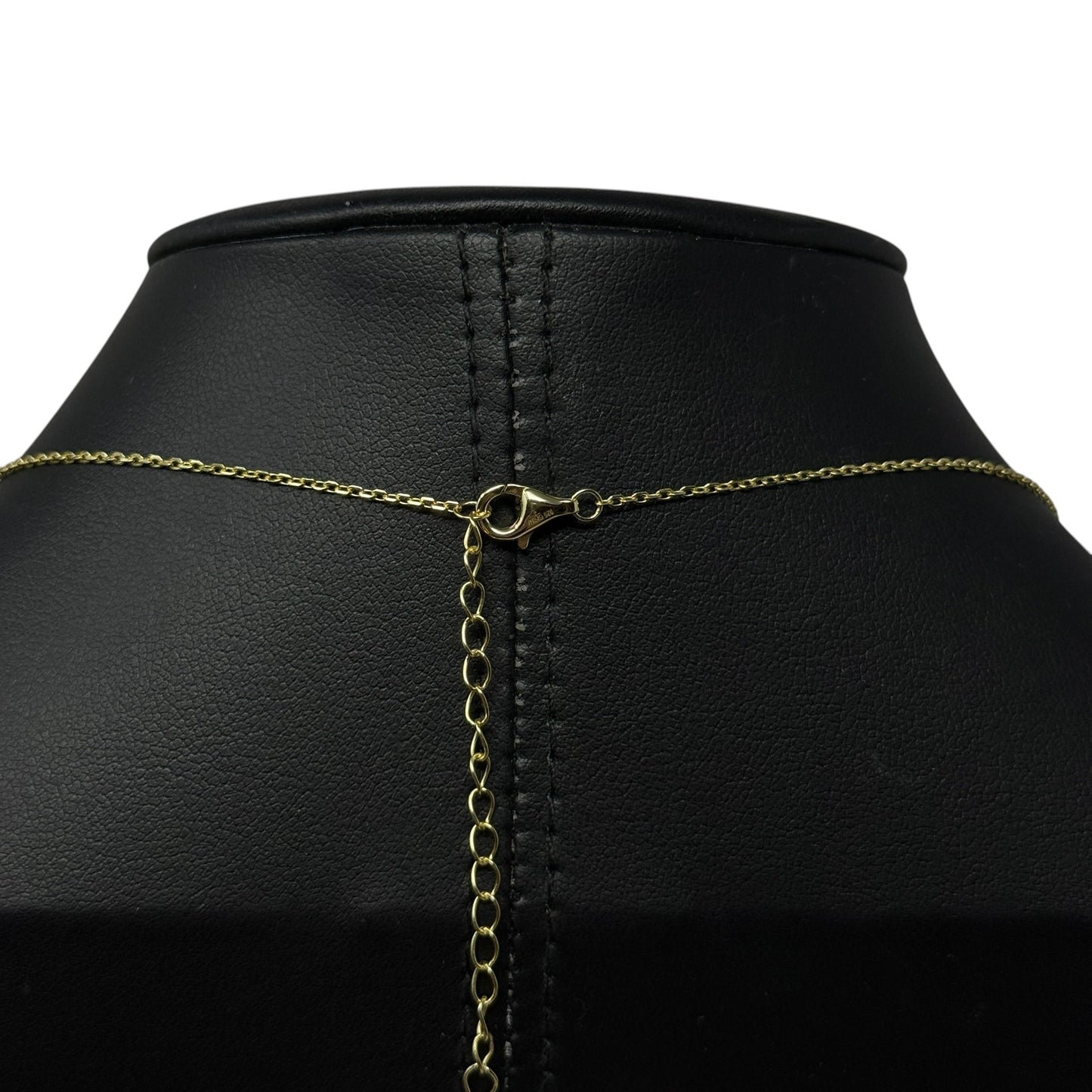 Gold Over Sterling Silver Sea Life Delicate Chain Charm Necklace