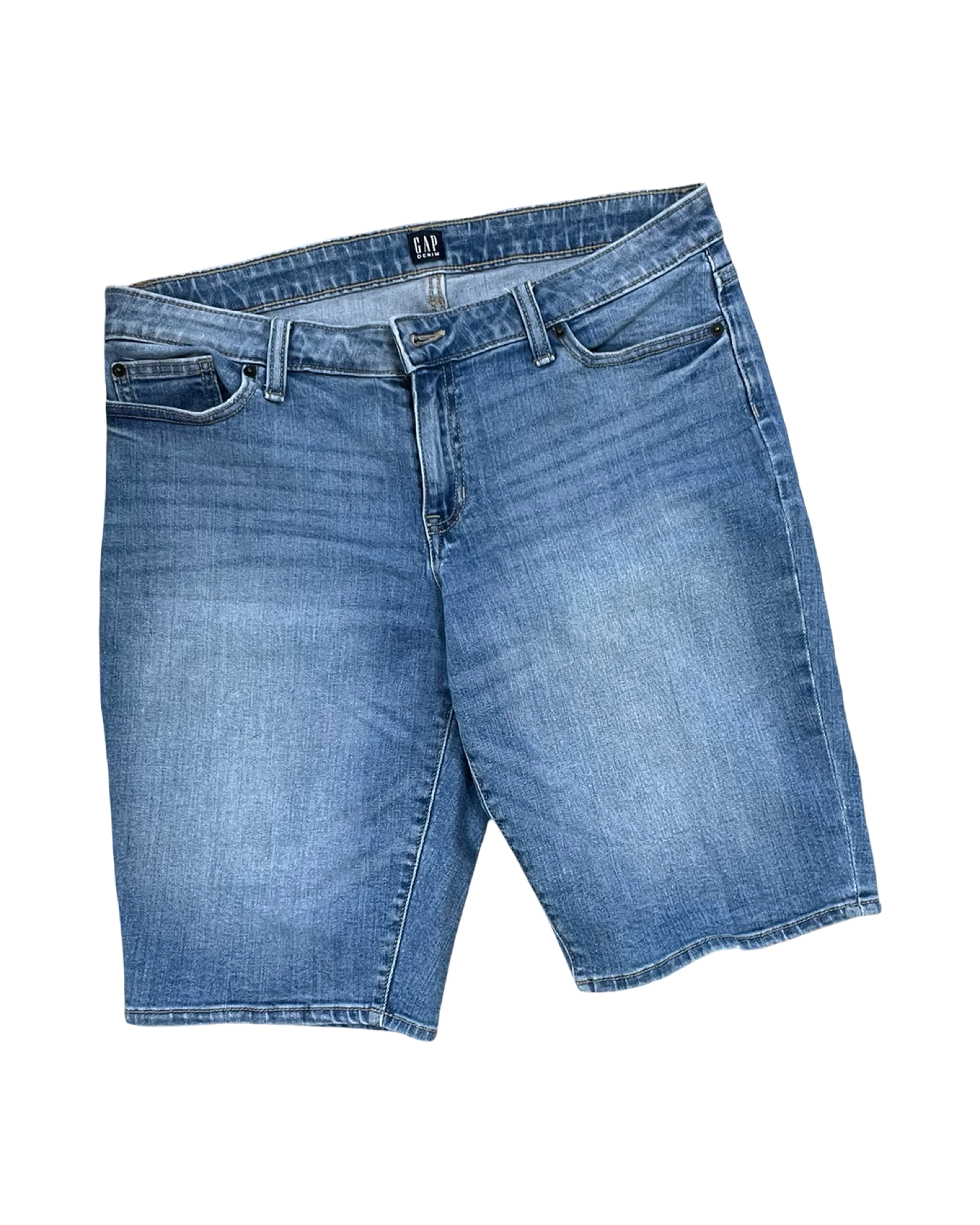 Shorts By Gap In Blue Denim, Size:10