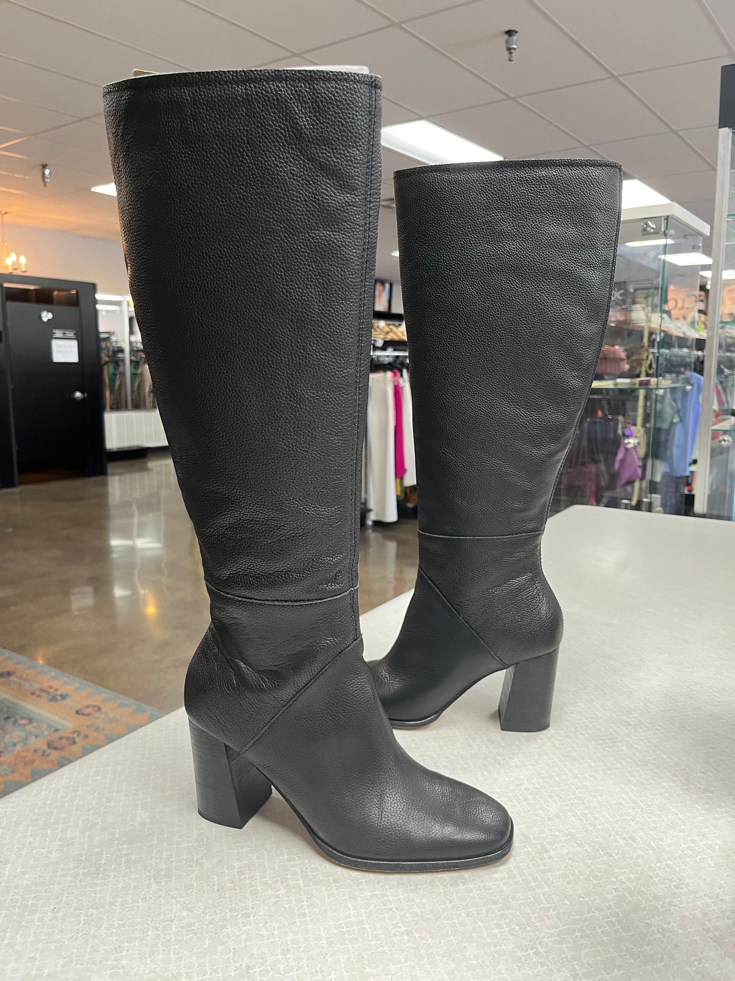 Boots Knee Heels By Dolce Vita In Black, Size:9