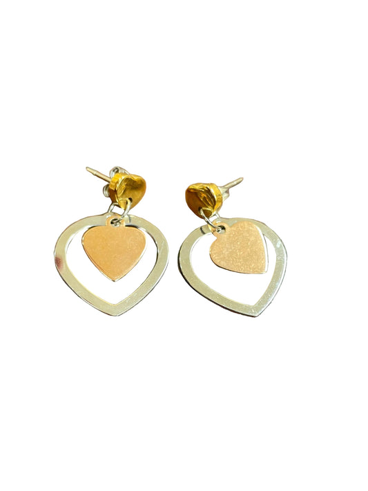 Earrings Dangle/Drop By Clothes Mentor In Gold & Silver