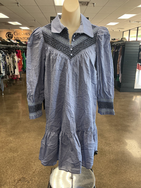 Dress Casual Short By Pomander Place In Blue, Size:S