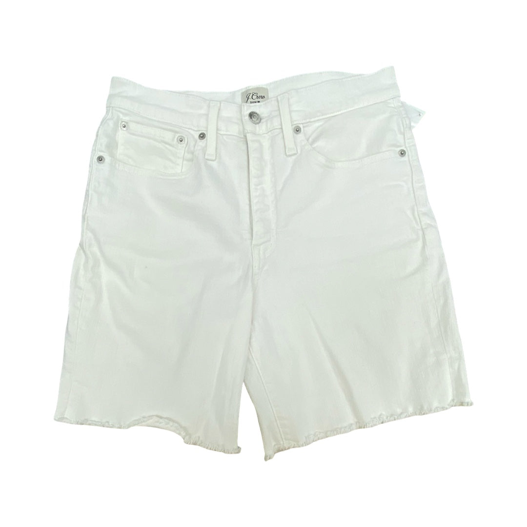 Shorts By J. Crew In White, Size:6